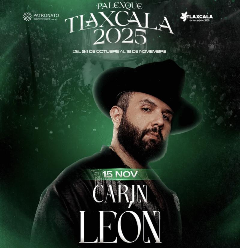 Carin León - Palenque Tlaxcala - 15 Noviembre - Feria Tlaxcala