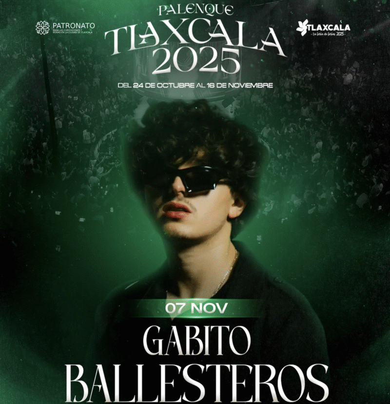 Gabito Ballesteros - Palenque Tlaxcala - 7 Noviembre - Feria Tlaxcala