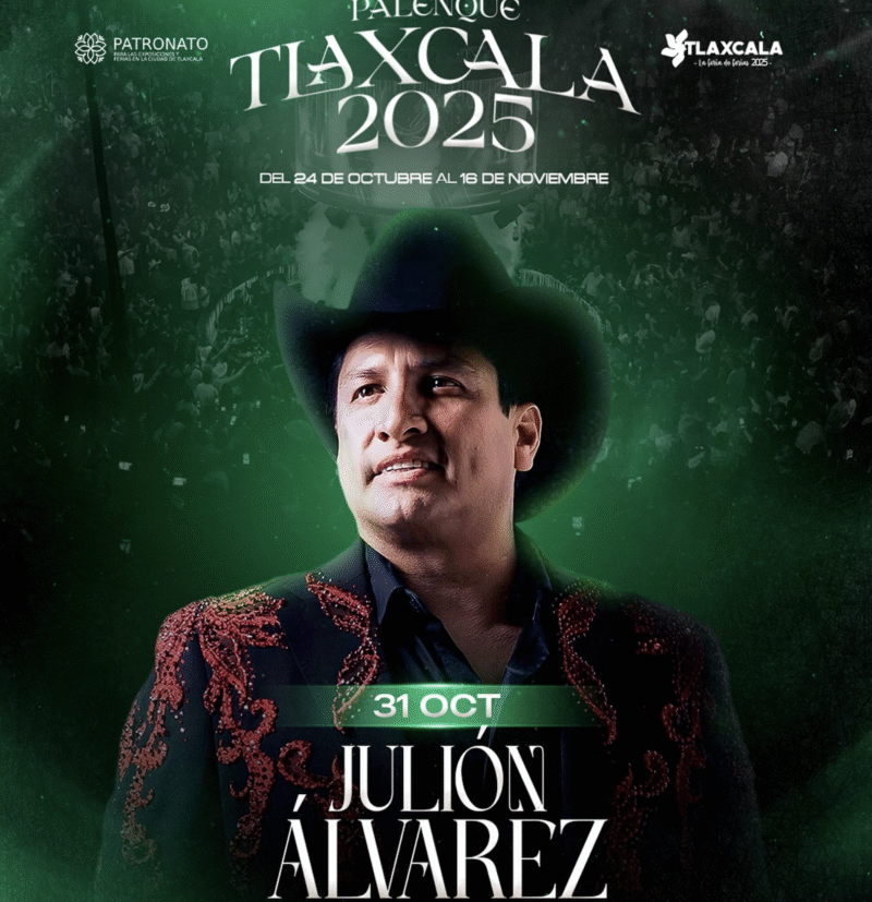Julión Álvarez - Palenque Tlaxcala - 31 Octubre - Feria Tlaxcala